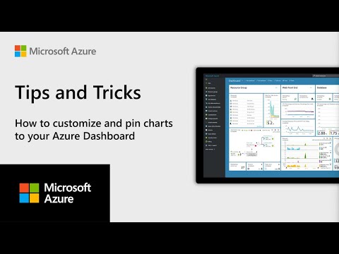 How to customize and pin charts to your Azure Dashboard