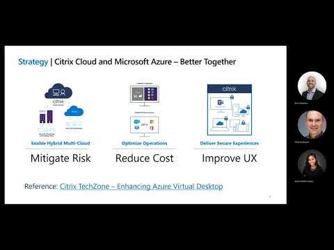 Citrix+Microsoft: Citrix DaaS on Azure Technical Webinar
