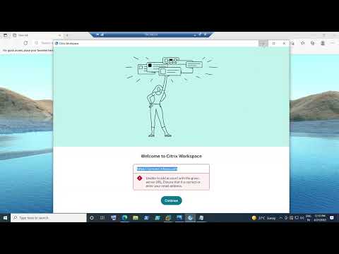 Citrix issue – Your account cannot be added using this server address | Unable to Add Account  |