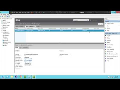 Troubleshooting – Citrix VDI not registered