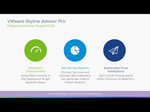 VMware Skyline Advisor Pro: What’s New