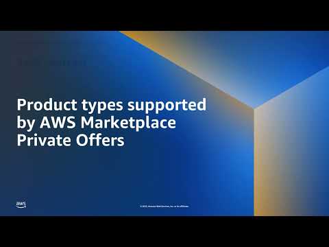 AWS Marketplace Private Offers overview for ISVs