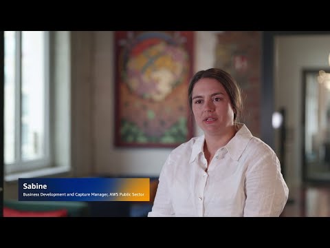 Meet Sabine, Business Development and Capture Manager, Public Sector | Amazon Web Services