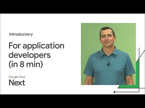 What’s next for application developers (in 8 min)