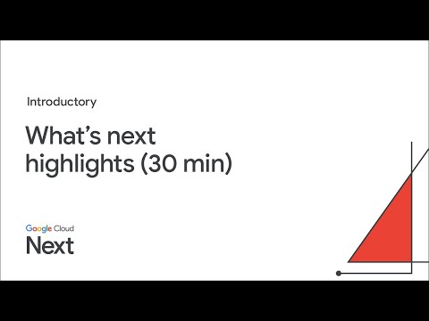 What’s next highlights (30 min)