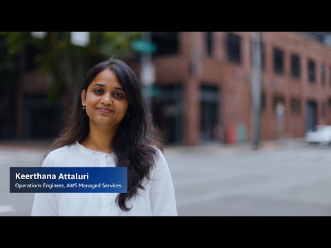 Working at AWS in the Managed Services Team – Meet Keerthana, Operations Engineer