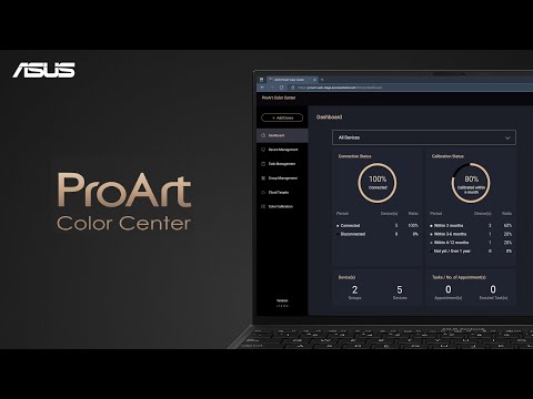 ASUS ProArt Color Center – Makes Color Calibration Easier! | ASUS SUPPORT