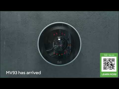 Cisco Meraki MV93 Cloud-Managed Smart Camera