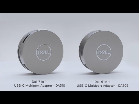 Dell 7-in-1 and 6-in-1 USB-C Multiport Adapter – DA310 and DA305