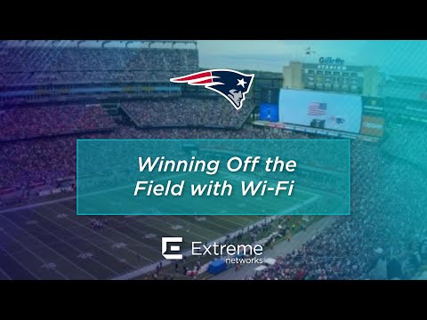 Winning Off the Field with Wi-Fi – Gillette Stadium, Home of the New England  Patriots