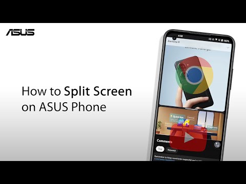 How to Split Screen for Multi-Tasking on ASUS Phone (Andriod 13) | ASUS SUPPORT