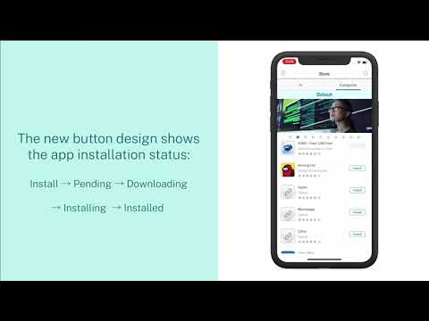 The new Citrix Secure Hub for iOS app store experience