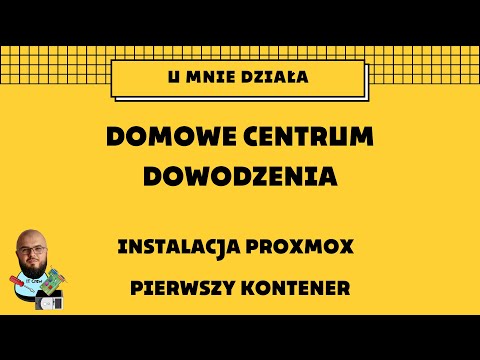 #5 Instalacja PROXMOX + pierwsza maszyna wirtualna