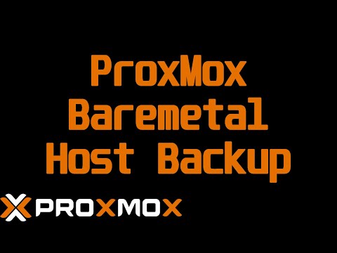 Baremetal Backup and Restore on a ProxMox/Linux Server HOST Machine using Veeam for Linux