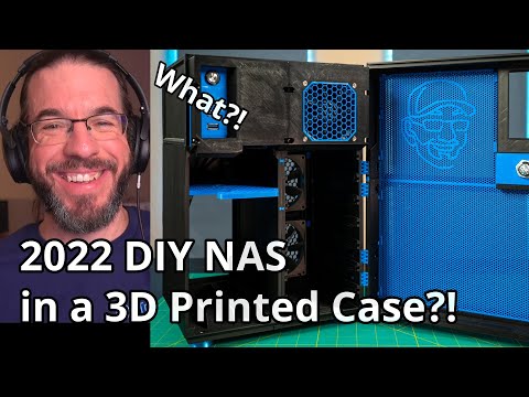 Brian Moses Chats About the 2022 DIY NAS Build, TrueNAS Scale, and the MK735 3DPrinted Mini-ITX Case