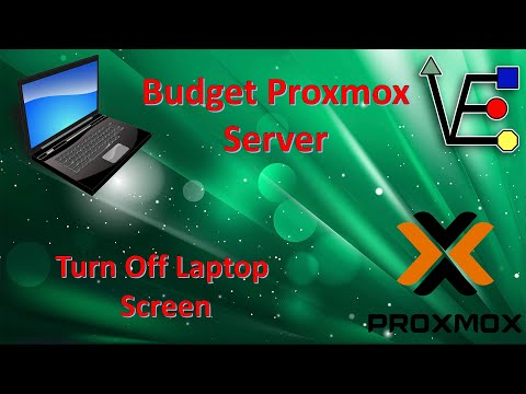 Budget Proxmox Turn Off Laptop Screen when Running