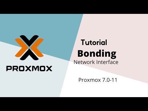 Cara Bonding Network Interface di Proxmox 7.0-11