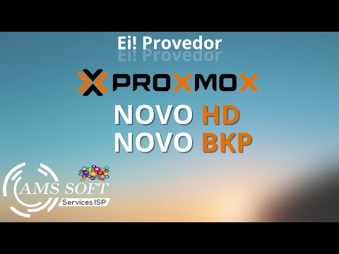 Como adicionar HD para fazer BKP no PROXMOX