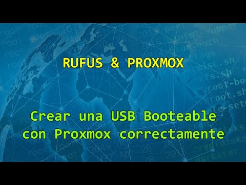 Como crear una USB Booteable con proxmox usando Rufus correctamente