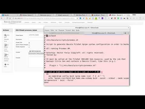 Copia de seguridad de VM Proxmox con el plugin Bacula bpipe