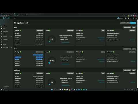 Первоначальная настройка Truenas Scale. Создаем пулы, датасеты, smb