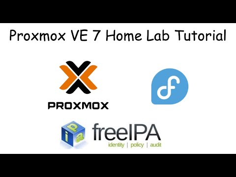 freeIPA on Proxmox VE 7 Home Lab Tutorial