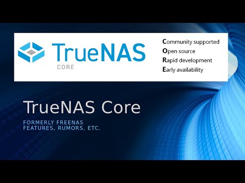 FreeNAS Becomes TrueNAS Core