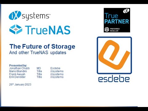 Future of Storage and TrueNAS updates