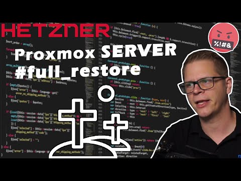 Hetzner Proxmox Server ✟✟ DEAD ✟✟ Full Restore – Erfahrungsbericht