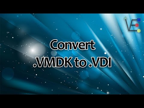 How to Convert .VMDK to .VDI for use with Proxmox
