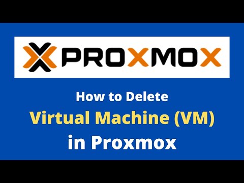 How To Delete Virtual Machine (VM) in Proxmox (GUI and Terminal)