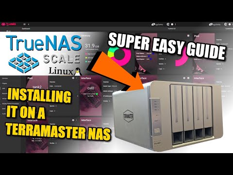 How to Install TrueNAS SCALE on a Terramaster NAS – An Idiots Guide!