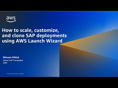 How to scale, clone, and customize SAP deployments with AWS Launch Wizard | Amazon Web Services
