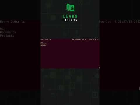 Linux Commands in 60 Seconds – The watch Command