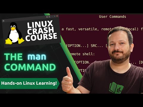 Linux Crash Course – Learn The “man” Command!