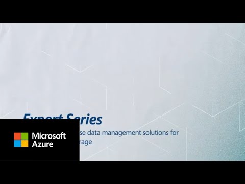 Overview of Komprise data management solutions for Microsoft Azure Storage | Azure Expert Series