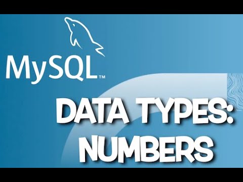 MySQL 101 – Episode 8 :   Datatypes:  numbers (English)