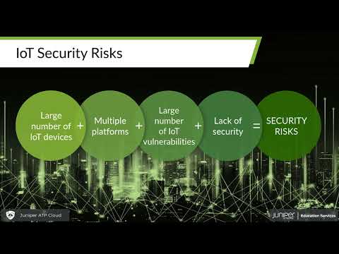 Securing IoT Devices with Juniper ATP Cloud