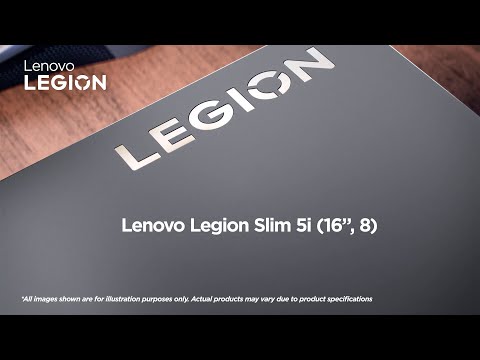 Lenovo Legion Slim 5i Gen 8 – The World’s Most Portable 16’’ AI – tuned Gaming Laptops