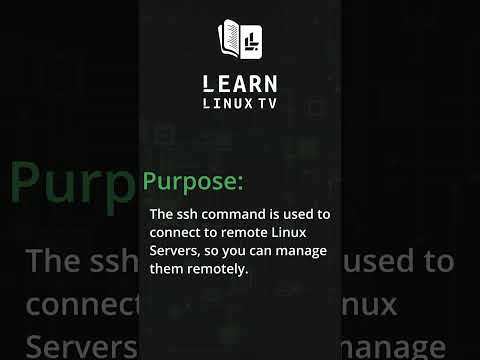 Linux Commands in 60 Seconds – The ssh Command