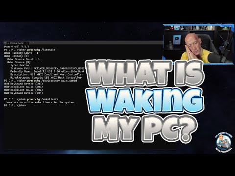 What is waking up my machine?