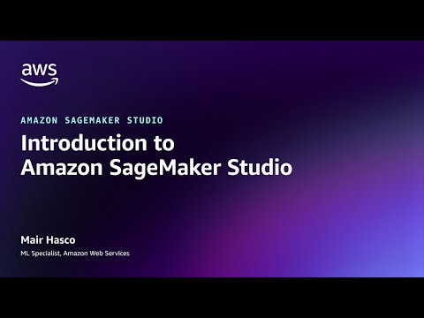 Introduction to Amazon SageMaker Studio | Amazon Web Services