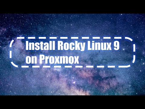 Install Rocky Linux 9 on Proxmox 7.3