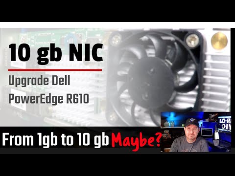 Installing a 10gb NIC in an R610 and utilizing it with Proxmox