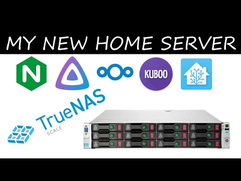 New Home Server and How it Runs Encrypted Nextcloud, Nginx, Jellyfin, iLO, and more on TrueNAS SCALE