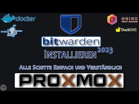 Proxmox Bitwarden installieren 2023 Beste Passwort Manager!
