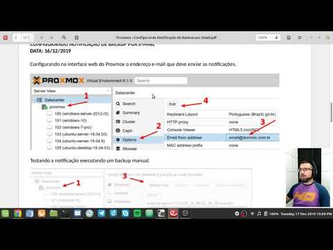 Proxmox – Configurando Notificação de Backups por Email | Proxmox sending email notifications