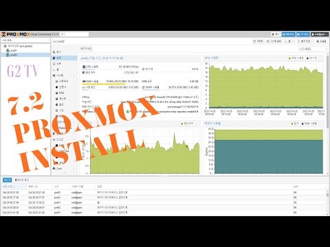 Proxmox install 초보의 설치