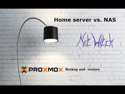 Proxmox server backup English