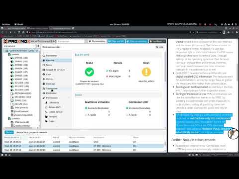 Proxmox Virtual Environement 7.4 : Quelques nouveautés sympa